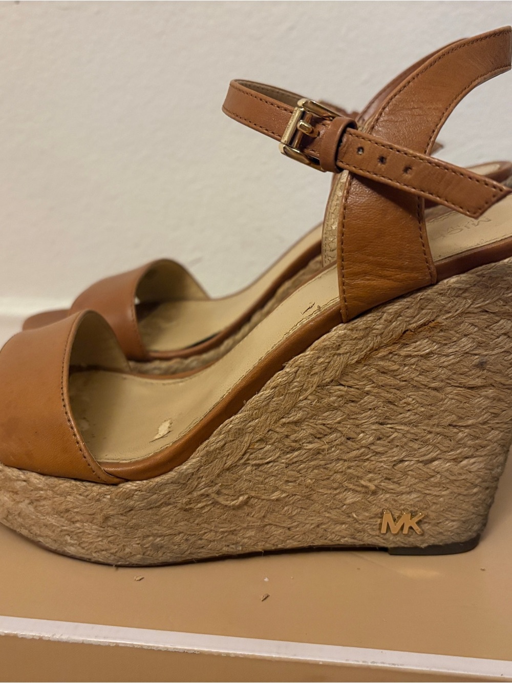 Michael Kors Jill Espadrille Wedge Sandals